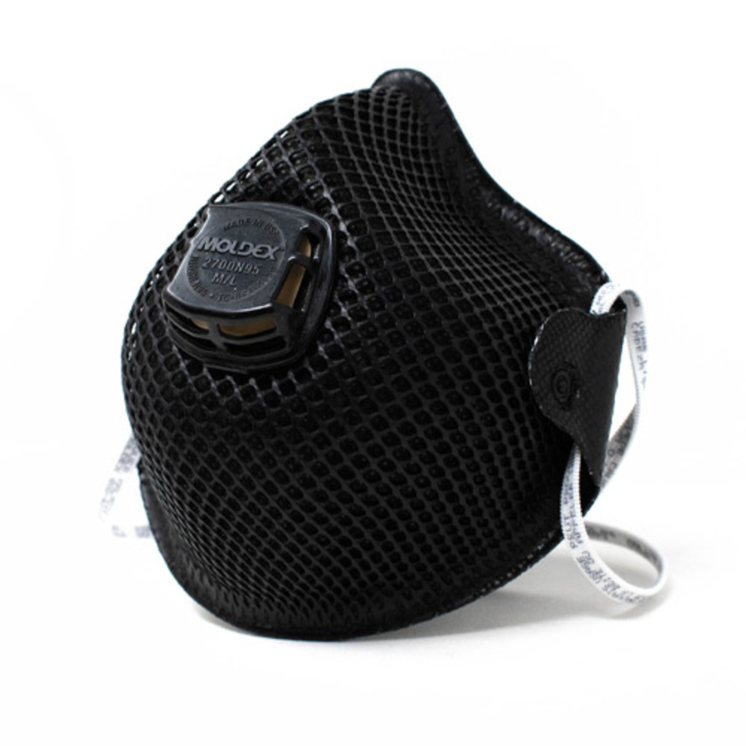 Respirador Moldex M2700 N95 Para Partículas con Válvula Negro - Image 2